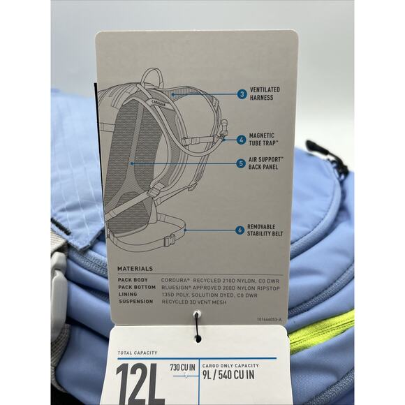 Camelbak M.U.L.E 12 3L 100oz. Womens Hydration Backpack Haze/Black MTB Bike NEW